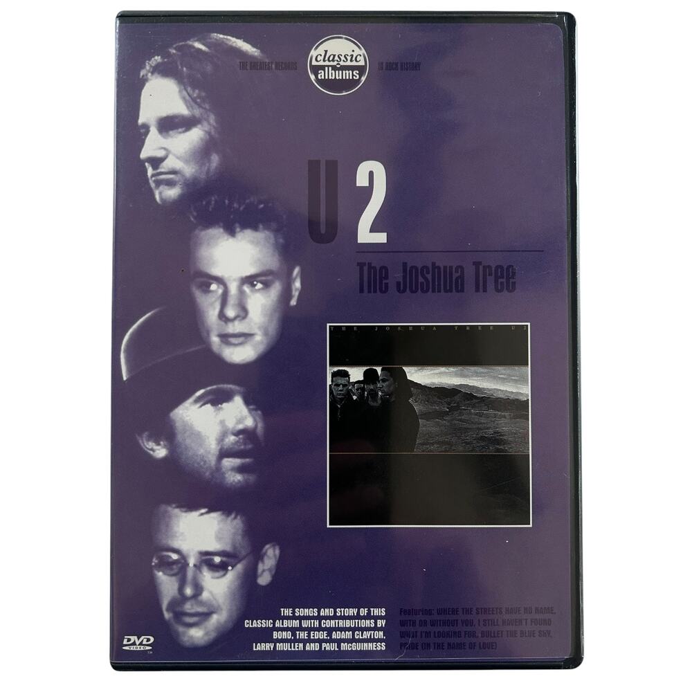 U2 The Joshua Tree Classic Albums DVD Bono The Edge Documentary 1999